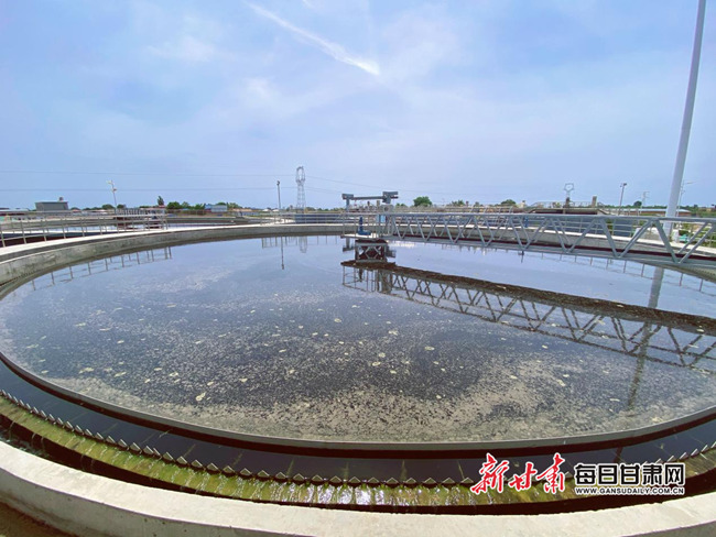 【甘肃生态环保媒体行】污水处理能力上新台阶 庆阳市生态名片更靓了